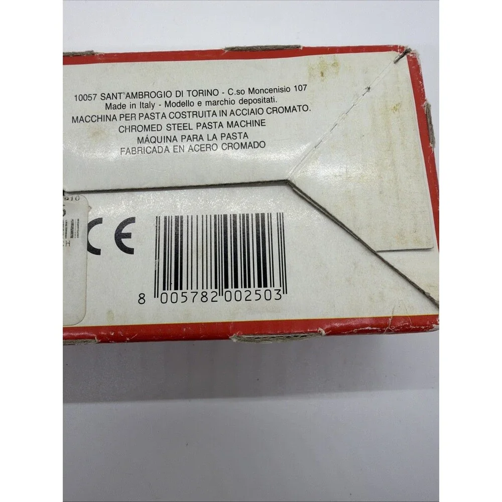 New Attachment For Noodle Machine Imperia Simplex SPAGHETTI COD. 275 WITH BOX